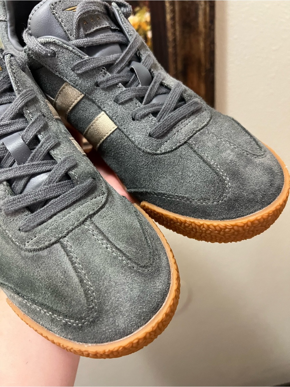 GOLA DAMEN HARRIER MIRROR Grau Gold sneakers - Picture 12 of 16